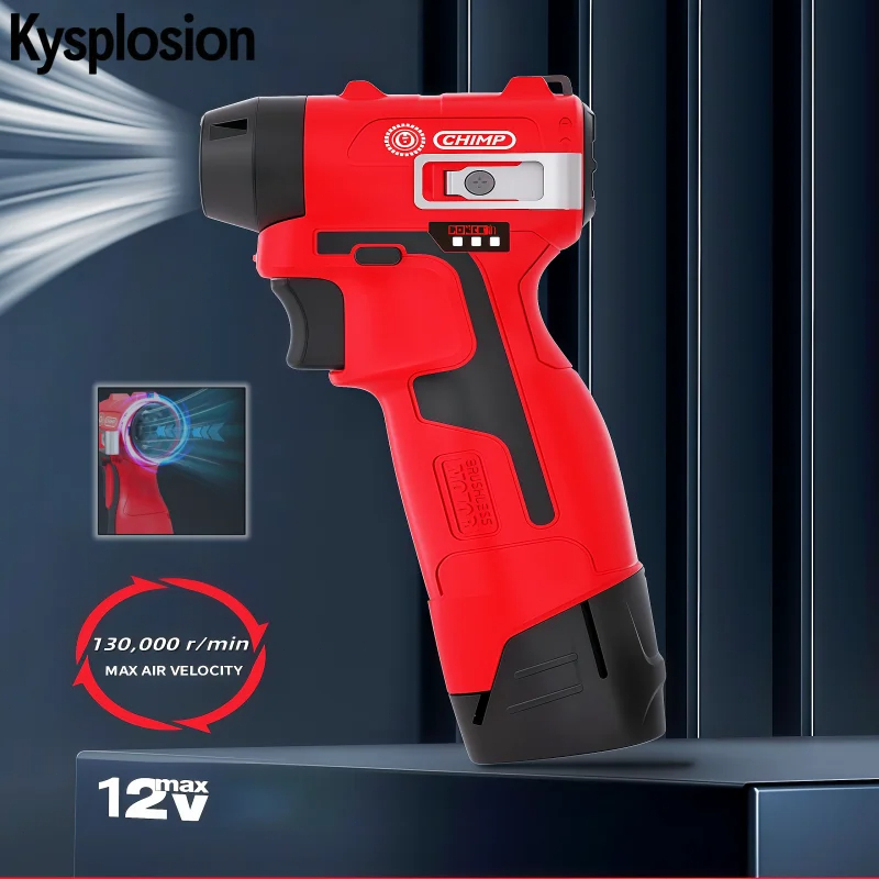Milwaukee Drill M12 Fuel - Mini borstelloze luchtblazer Borstelloze motor Krachtige