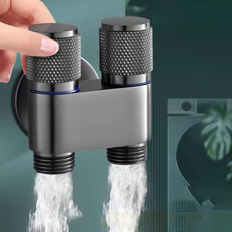 Toilet Fill Valve - Zinklegering Hoekstopkraan Wandmontage Toilet Wasmachine Kraan