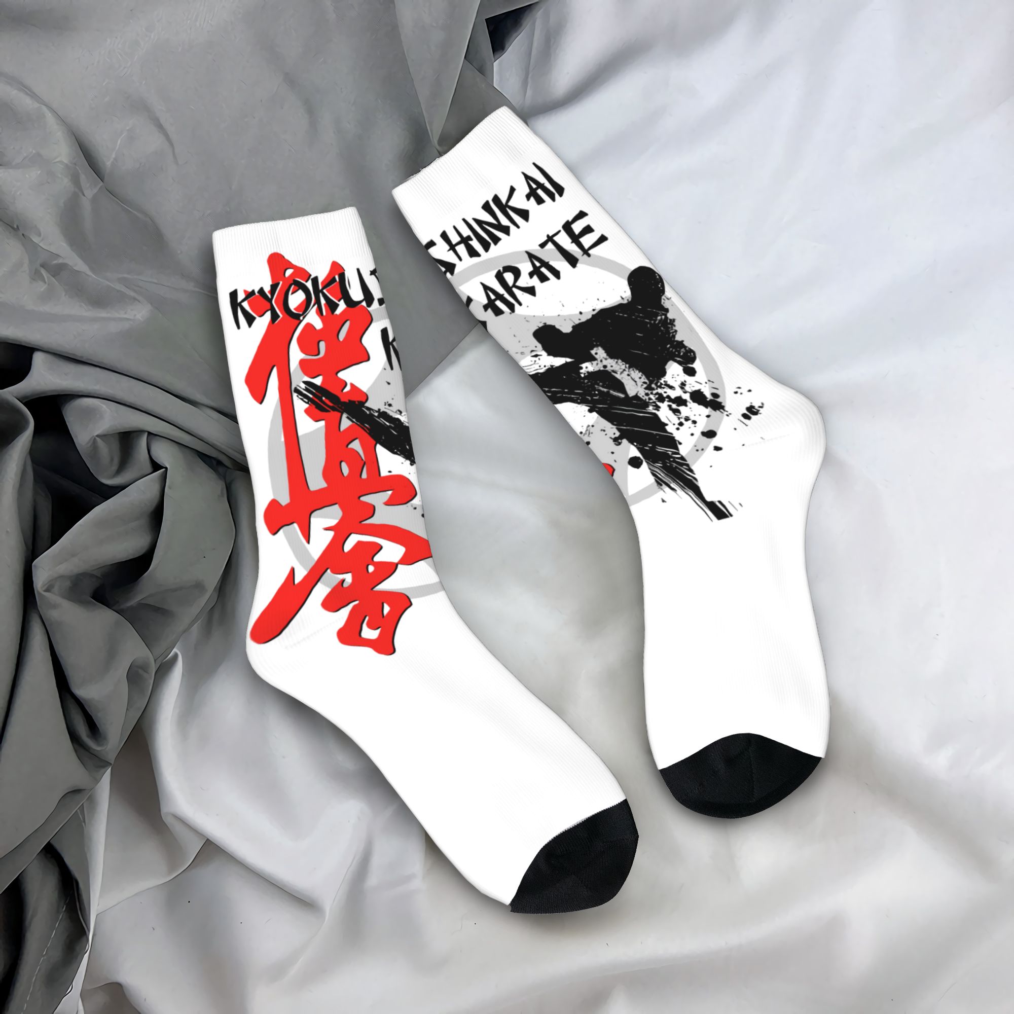 Pipe Bending Spring - Aangepaste Kyokushi Karate herensokken, unisex, coole