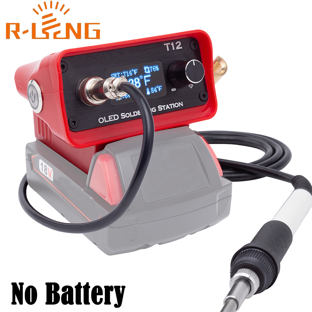Milwaukee Drill M12 Fuel - OLED T12 Soldeerbout Station Verstelbare Lasstation