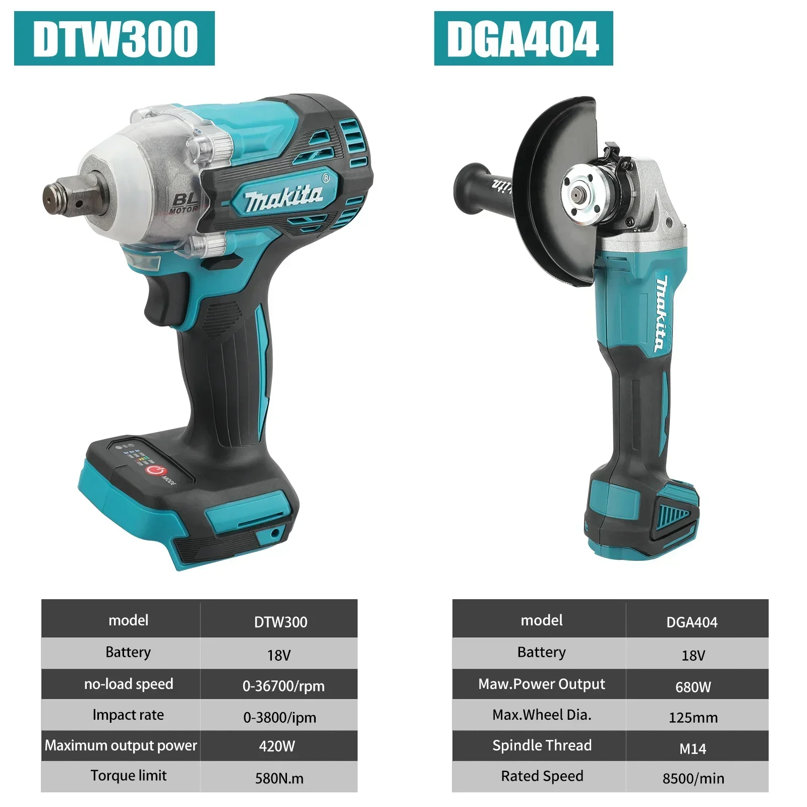 Makita DTW300 of DGA404 Combo: - Makita Drill Dtw300 recensie en prijs