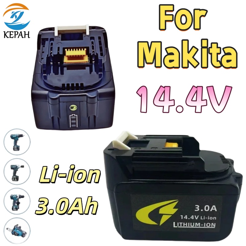Voor Makita 14.4V 3.0Ah Oplaad - Makita Drill Hp1640 recensie en prijs