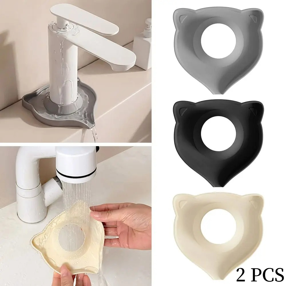 2 stuks creatieve katvormige a - Silicone Tap Washer recensie en prijs