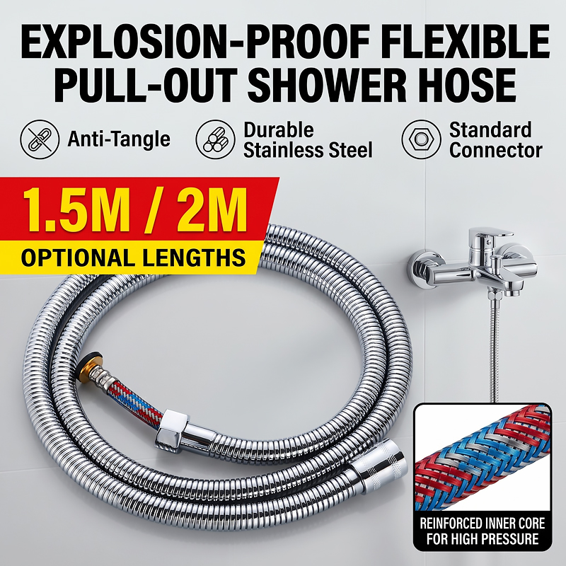 1.5M/2M Roestvrij Staal Gevloc - Flexible Hose Braided recensie en prijs