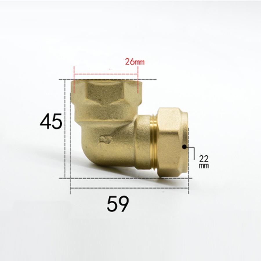 Fit Tube OD 22mm x 3/4 