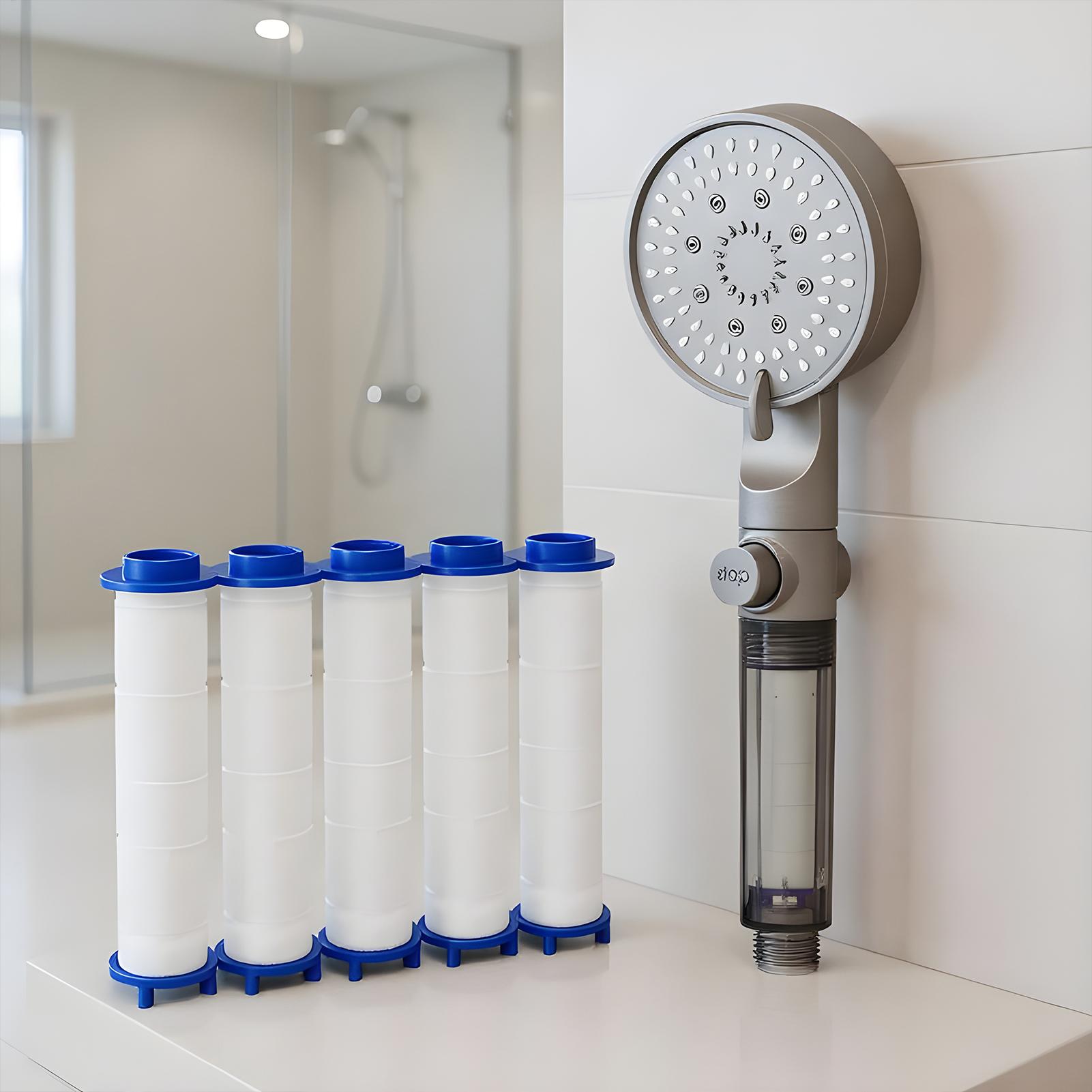 Nieuwe douchekop 5-modi gefilt - Silicone Tap Washer recensie en prijs