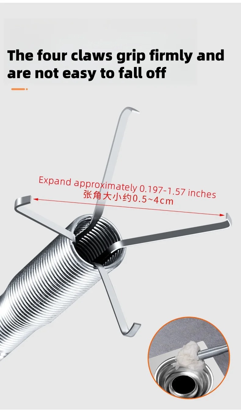 Flexibele Spring Snake Afvoerp - Drain Snake Flexible recensie en prijs